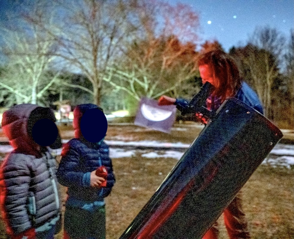 Climate scientist in the field.